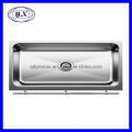 Handmade Stainless Steel Kitchen Sink Glass Sink